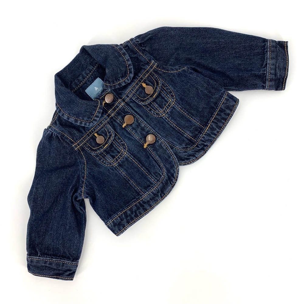 Baby Gap Dark Indigo Jean Jacket, 3 - 6 Months
